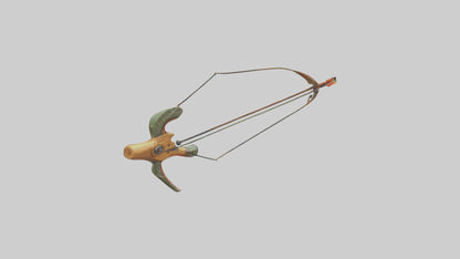 Cartoon Archery Bow model 3D model
