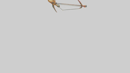 Cartoon Archery Bow model 3D model