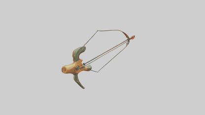 Cartoon Archery Bow model 3D model