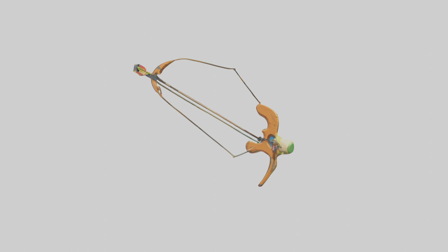 Cartoon Archery Bow model 3D model