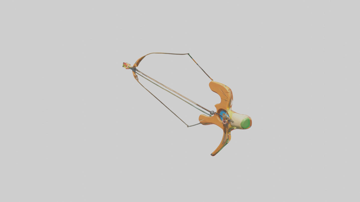 Cartoon Archery Bow model 3D model