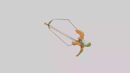 Cartoon Archery Bow model 3D model