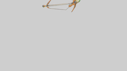 Cartoon Archery Bow model 3D model