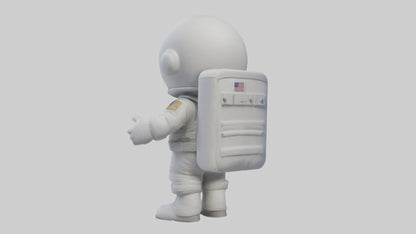 Cartoon Artist model 3D model