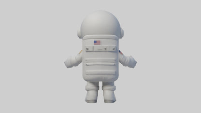 Cartoon Artist model 3D model