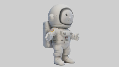 Cartoon Artist model 3D model