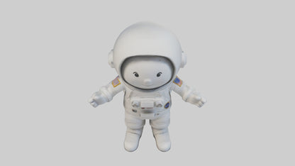 Cartoon Artist model 3D model