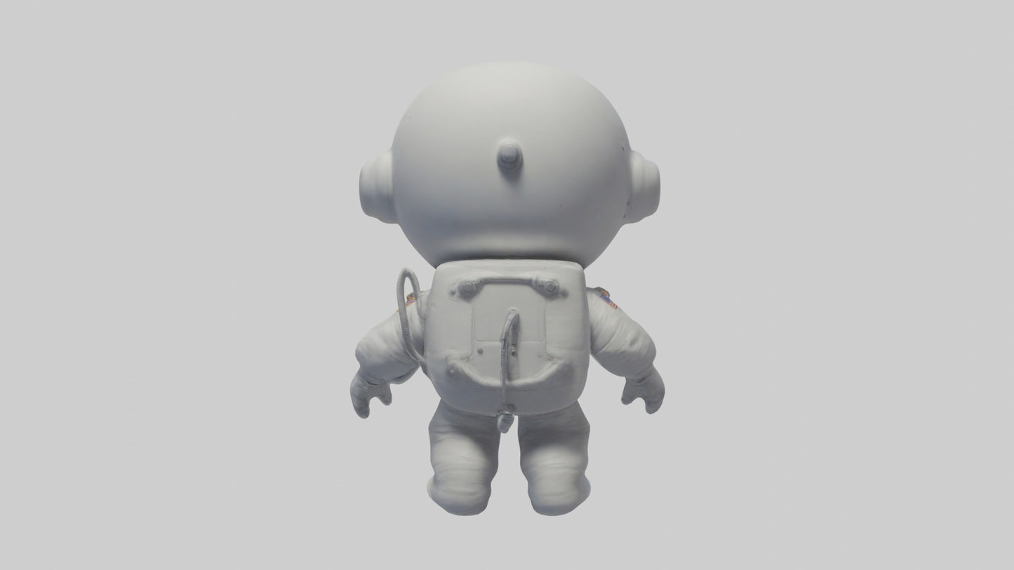 3D model Cartoon Astronaut 1 VR / AR / low-poly