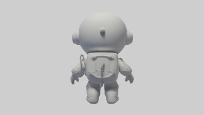 3D model Cartoon Astronaut 1 VR / AR / low-poly