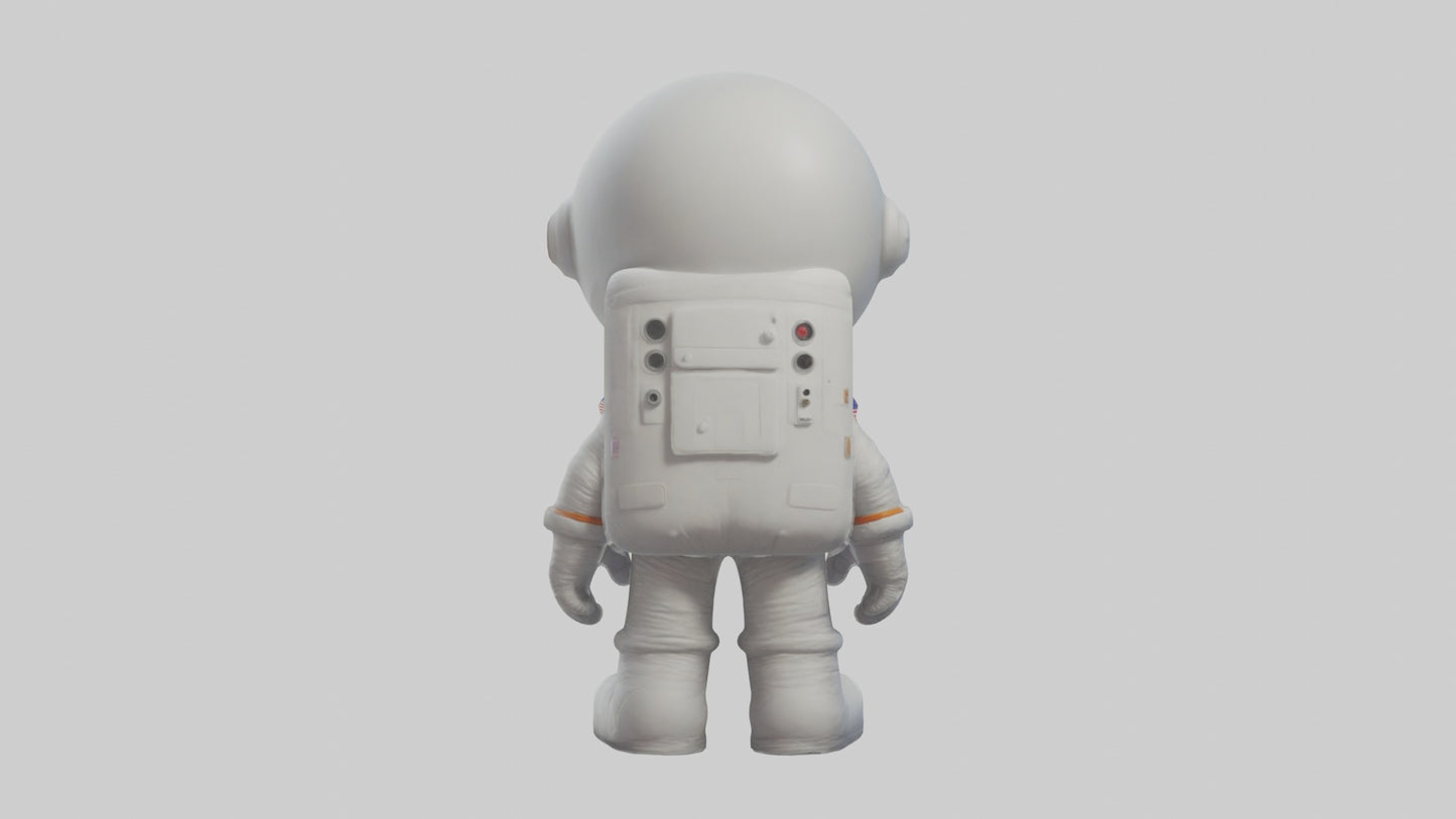 3D model Cartoon Astronaut 1 VR / AR / low-poly