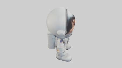 3D model Cartoon Astronaut 1 VR / AR / low-poly