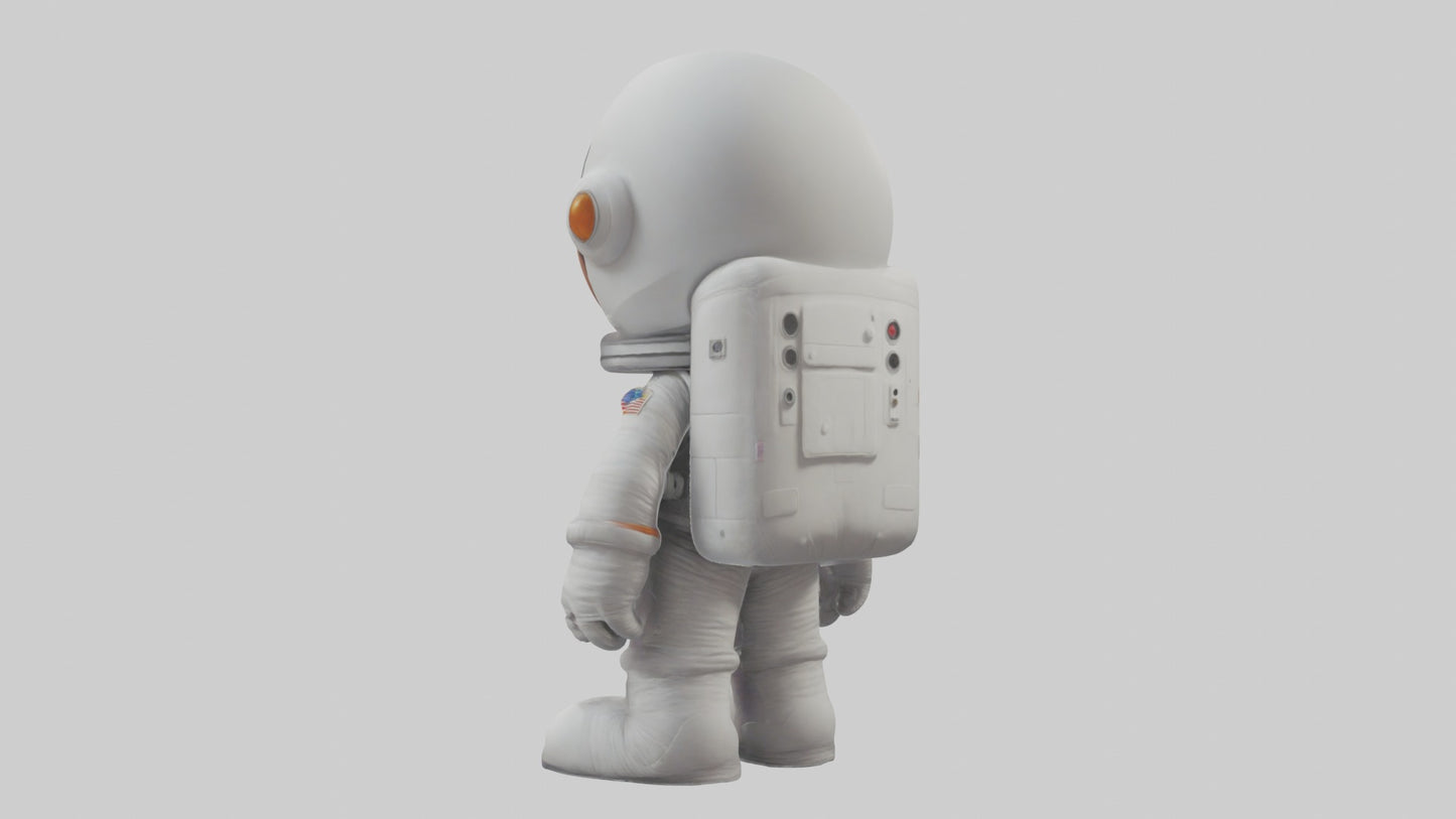 3D model Cartoon Astronaut 1 VR / AR / low-poly