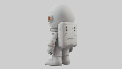 3D model Cartoon Astronaut 1 VR / AR / low-poly