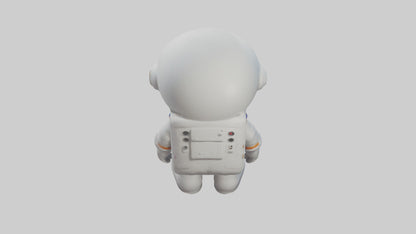 3D model Cartoon Astronaut 1 VR / AR / low-poly