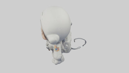 3D model Cartoon Astronaut 1 VR / AR / low-poly