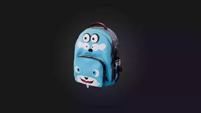 Cartoon Backpack 3D model