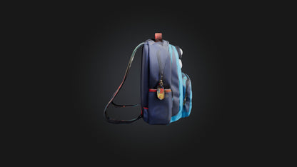 Cartoon Backpack 3D model