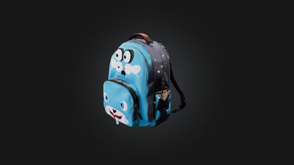 Cartoon Backpack 3D model