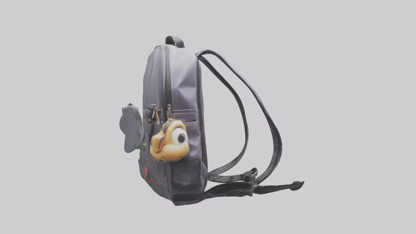 Cartoon Backpack model 3D model