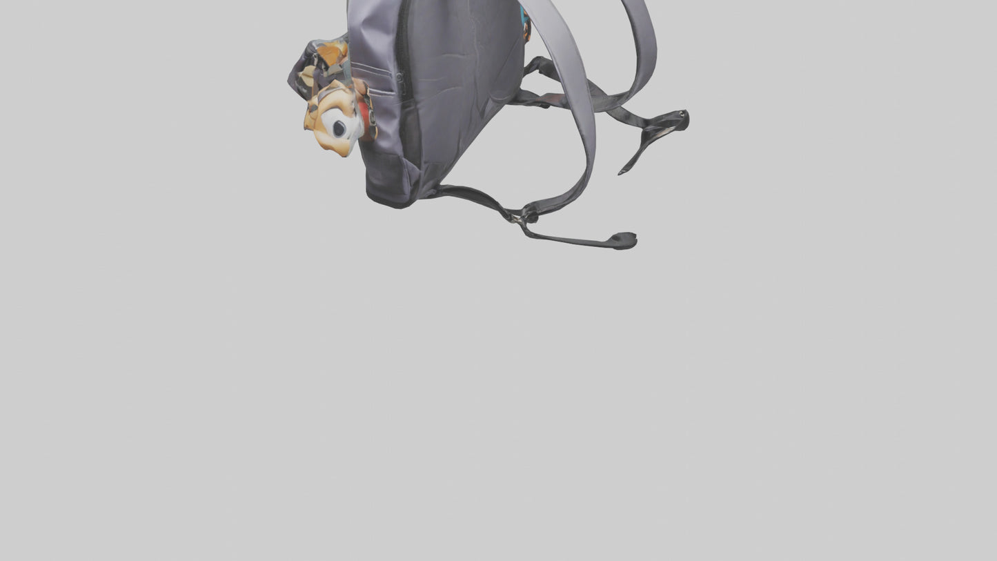Cartoon Backpack model 3D model