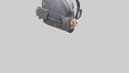 Cartoon Backpack model 3D model