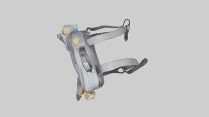 Cartoon Backpack model 3D model