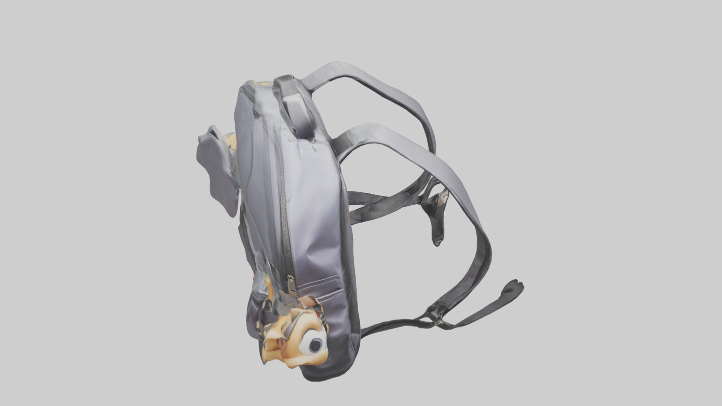 Cartoon Backpack model 3D model