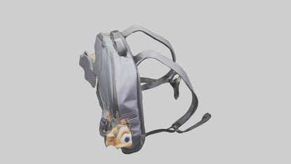Cartoon Backpack model 3D model