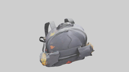 Cartoon Backpack model 3D model
