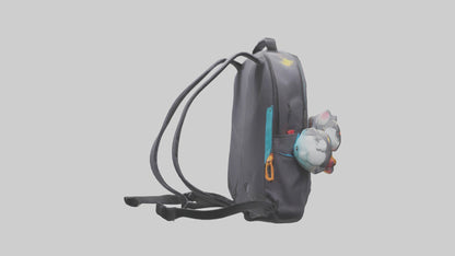 Cartoon Backpack model 3D model