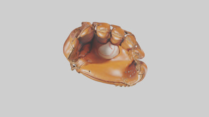 Cartoon Baseball Glove model 3D model