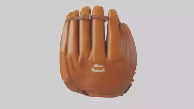 Cartoon Baseball Glove model 3D model