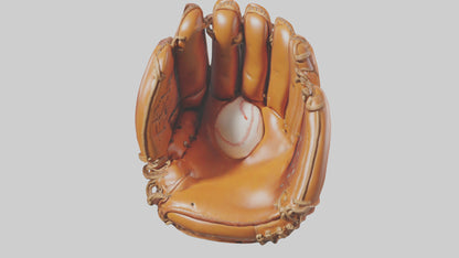Cartoon Baseball Glove model 3D model