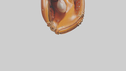 Cartoon Baseball Glove model 3D model