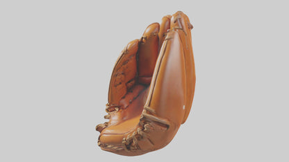 Cartoon Baseball Glove model 3D model