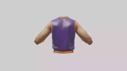 Cartoon Basketball Jersey model 3D model