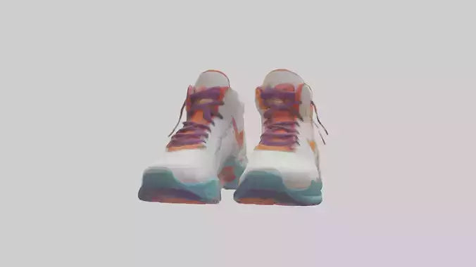 Cartoon Basketball Shoes model 3D model