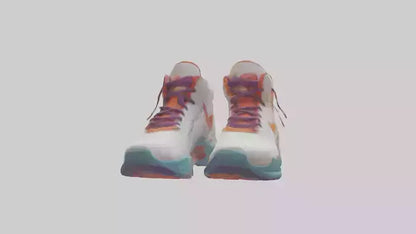 Cartoon Basketball Shoes model 3D model