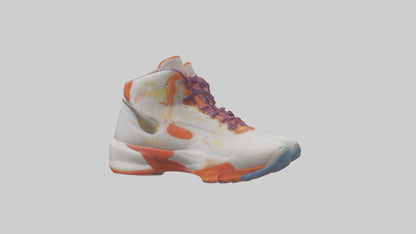 Cartoon Basketball Shoes model 3D model