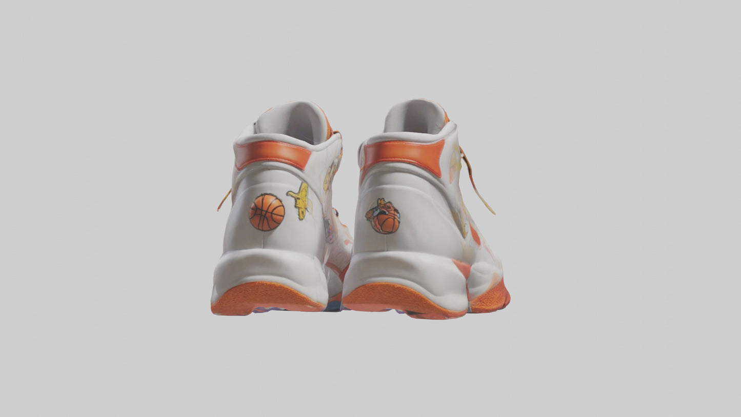 Cartoon Basketball Shoes model 3D model