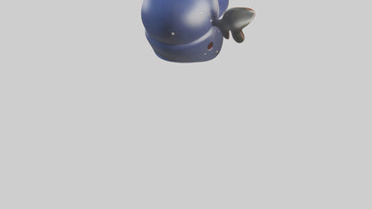 Cartoon Batting Helmet model 3D model