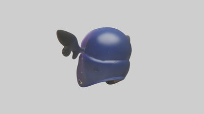 Cartoon Batting Helmet model 3D model