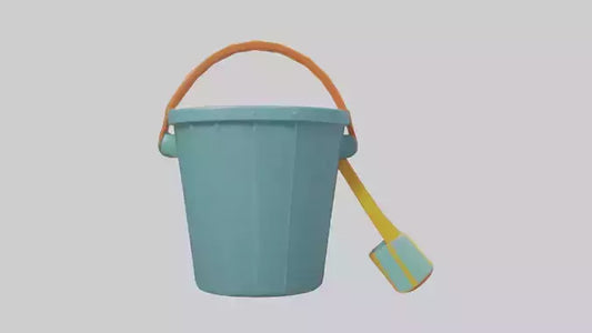 Cartoon Beach Bucket model 3D model
