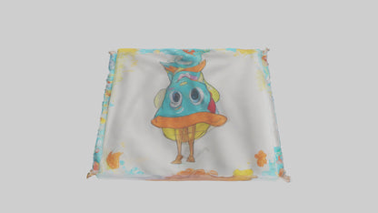 Cartoon Beach Towel model 3D model