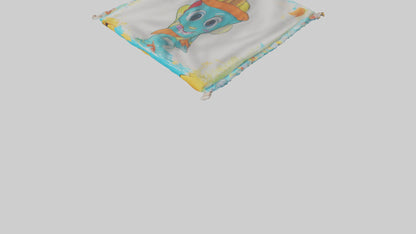 Cartoon Beach Towel model 3D model