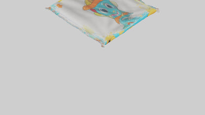 Cartoon Beach Towel model 3D model
