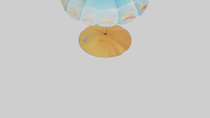 Cartoon Beach Umbrella model 3D model