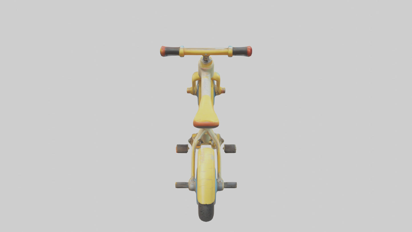 Cartoon Bicycle model 3D model