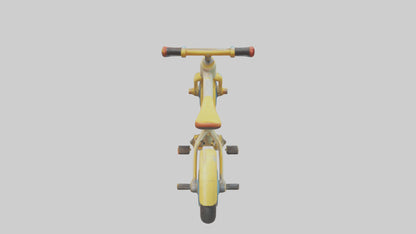 Cartoon Bicycle model 3D model