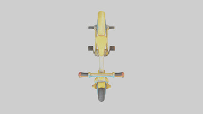 Cartoon Bicycle model 3D model